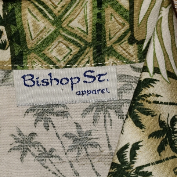 NWOT 100% cotton Green turtle tropical shirt 7 - Picture 4 of 4